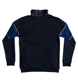 dcshoes, Clewiston - Sweatshirt mit Halbreißverschluss und Stehkragen für Männer, BLACK IRIS (btl0) Clewiston - Half-Zip Mock Neck Sweatshirt for Men EDYFT03391