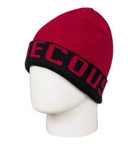dcshoes, Bromont - Bonnet réversible à revers pour Homme, CHILI PEPPER (rrd0) Bromont - Reversible Cuff Beanie for Men EDYHA03058