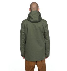 dcshoes, Oxford - Veste imperméable style militaire pour Homme, VINTAGE GREEN (gzj0) Oxford - Water-Resistant Field Jacket for Men EDYJK03127