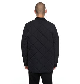 dcshoes, Hedgehope - Chaqueta Acolchada Bomber para Hombre, BLACK (kvj0) Hedgehope - Quilted Bomber Jacket for Men EDYJK03137