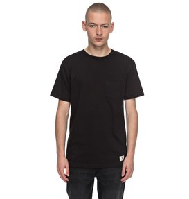 dcshoes, Basic - T shirt avec poche, BLACK (kvj0) Basic - Pocket T-Shirt EDYKT03360