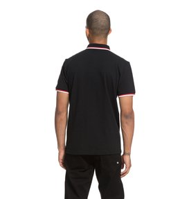 dcshoes, Lakebay - Camisa polo de manga corta, BLACK (kvj0) Lakebay - Short Sleeve Polo Shirt EDYKT03411