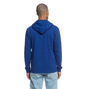 dcshoes, Rellin - T-shirt à capuche à manches longues pour Homme, SODALITE BLUE (byb0) Rellin - Long Sleeve Hooded T-Shirt for Men EDYKT03418