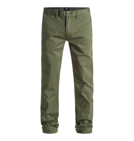 dcshoes, Worker Slim Fit 32" - Pantalon, VINTAGE GREEN (gzj0) Worker Slim Fit 32" - Chinos EDYNP03105
