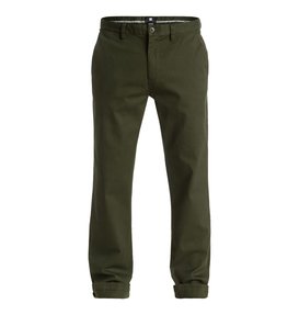 dcshoes, Worker Straight 32" - Pantalon chino, DARK OLIVE (csn0) Worker Straight 32" - Chinos EDYNP03107