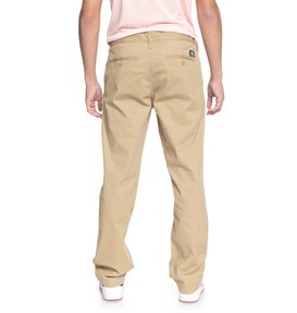 dcshoes, Worker Relaxed - Pantalon chino pour Homme, KHAKI (clm0) Worker Relaxed - Chinos for Men EDYNP03130
