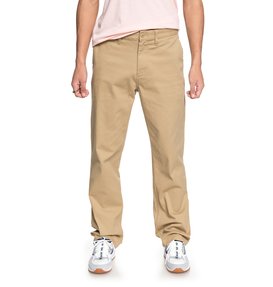 dcshoes, Worker Relaxed - Pantalon chino pour Homme, KHAKI (clm0) Worker Relaxed - Chinos for Men EDYNP03130
