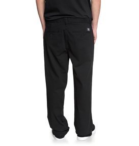 dcshoes, Worker Relaxed - Pantalon chino pour Homme, BLACK (kvj0) Worker Relaxed - Chinos for Men EDYNP03130