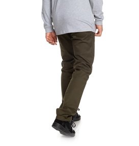 dcshoes, Worker - Vaqueros de corte recto, DARK OLIVE (kry0) Worker - Straight Fit Jeans EDYNP03136