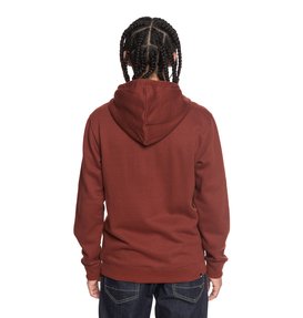 dcshoes, Star - Kapuzenpulli mit Reißverschluss für Männer, FIRED BRICK/ OLD GOLD (xrry) Star - Zip-Up Hoodie for Men EDYSF03108