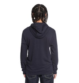 dcshoes, Global Salute - Sweat à capuche pour Homme, DARK INDIGO (byj0) Global Salute - Hoodie for Men EDYSF03152