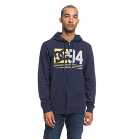 dcshoes, Player Seven - Kapuzenpulli mit Reißverschluss für Männer, BLACK IRIS (btl0) Player Seven - Zip-Up Hoodie for Men EDYSF03176