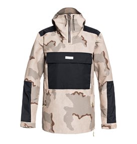 dcshoes, Rampart - Opvouwbaar shell snowboardjack voor Heren, INCENSE DCU CAMO MEN (cjz6) Rampart - Packable Shell Snow Jacket for Men EDYTJ03074