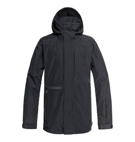 dcshoes, Command - Klein verpackbare Shell-Schneejacke für Männer, BLACK (kvj0) Command - Packable Shell Snow Jacket for Men EDYTJ03077