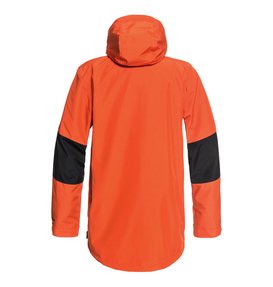 dcshoes, Command - Klein verpackbare Shell-Schneejacke für Männer, RED ORANGE (nmn0) Command - Packable Shell Snow Jacket for Men EDYTJ03077