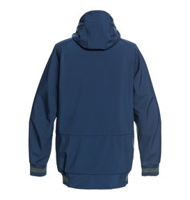 dcshoes, Original Spectrum - Softshell Bomber Snow Jacket for Men, INSIGNIA BLUE (bsn0) Original Spectrum - Softshell Bomber Snow Jacket for Men EDYTJ03082