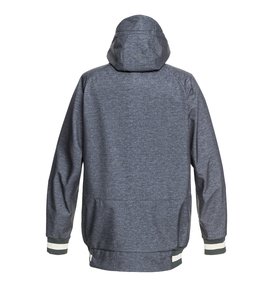 dcshoes, Original Spectrum - Softshell Bomber Snow Jacket for Men, DARK SHADOW HEATHER (krp1) Original Spectrum - Softshell Bomber Snow Jacket for Men EDYTJ03082