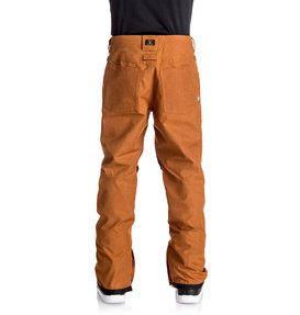 dcshoes, Сноубордические штаны Relay, WAXED LEATHER BROWN (cpl1) Relay - Snow Pants EDYTP03025
