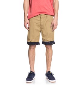 dcshoes, Hidden Gem 19" - Short en sergé pour Homme, KHAKI (clm0) Hidden Gem 19" - Chino Shorts for Men EDYWS03098
