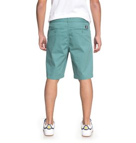 dcshoes, Worker 20.5" - Short en sergé pour Homme, DEEP SEA (gmw0) Worker 20.5" - Chino Shorts for Men EDYWS03101