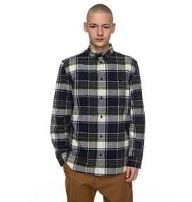 dcshoes, South Ferry - Chemise à manches longues pour Homme, DARK INDIGO (byj0) South Ferry - Long Sleeve Shirt for Men EDYWT03160