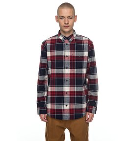 dcshoes, South Ferry - Chemise à manches longues pour Homme, RIO RED (rrk0) South Ferry - Long Sleeve Shirt for Men EDYWT03160