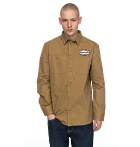 dcshoes, Walbottle - Chemise à manches longues pour Homme, ERMINE (cnk0) Walbottle - Long Sleeve Shirt for Men EDYWT03172