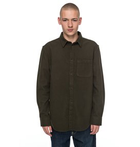 dcshoes, Embleton - Chemise à manches longues pour Homme, DARK OLIVE (csn0) Embleton - Long Sleeve Shirt for Men EDYWT03173