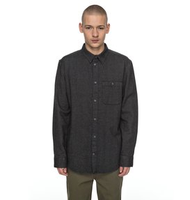 dcshoes, Embleton - Chemise à manches longues pour Homme, CHARCOAL HEATHER (kteh) Embleton - Long Sleeve Shirt for Men EDYWT03173