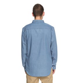 dcshoes, Swalendalen 2 - Camisa de Manga Larga para Hombre, LIGHT BLUE (bfn0) Swalendalen 2 - Long Sleeve Shirt for Men EDYWT03190