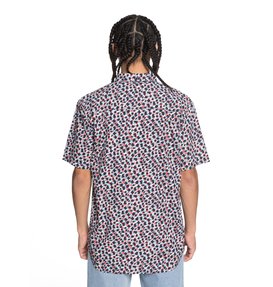 dcshoes, Hepscott - Chemise à manches courtes pour Homme, DARK INDIGO (byj0) Hepscott - Short Sleeve Shirt for Men EDYWT03191