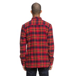 dcshoes, Marsha - Camisa de franela de manga larga, TANGO RED (rrh0) Marsha - Long Sleeve Flannel Shirt EDYWT03207