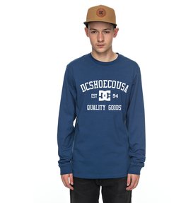 dcshoes, Headphase - T Shirt à manches longues, WASHED INDIGO (bsa0) Headphase - Long Sleeve T-Shirt EDYZT03696