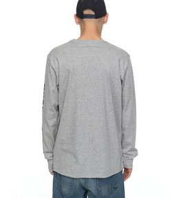 dcshoes, Disaster - T Shirt à manches longues, GREY HEATHER (knfh) Disaster - Long Sleeve T-Shirt EDYZT03702
