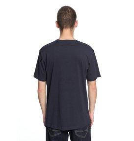 dcshoes, Middle Theory - T Shirt col rond pour Homme, DARK INDIGO (byj0) Middle Theory - T-Shirt for Men EDYZT03756