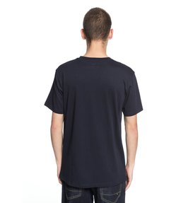 dcshoes, Global Salute - T Shirt col rond pour Homme, DARK INDIGO (byj0) Global Salute - T-Shirt for Men EDYZT03758