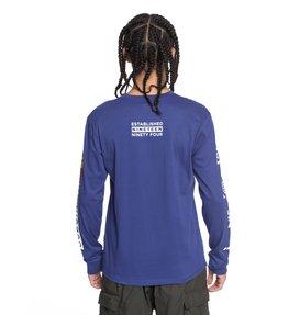 dcshoes, Mad Racer - T shirt manches longues pour Homme, SODALITE BLUE (byb0) Mad Racer - Long Sleeve T-Shirt for Men EDYZT03768