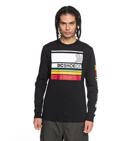 dcshoes, Mad Racer - T shirt manches longues pour Homme, BLACK (kvj0) Mad Racer - Long Sleeve T-Shirt for Men EDYZT03768
