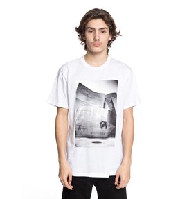 dcshoes, Tiago Switch Flip - T Shirt col rond pour Homme, SNOW WHITE (wbb0) Tiago Switch Flip - T-Shirt for Men EDYZT03778