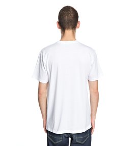dcshoes, Wes Switch Blunt - T Shirt col rond pour Homme, SNOW WHITE (wbb0) Wes Switch Blunt - T-Shirt for Men EDYZT03779