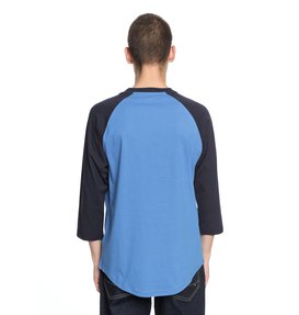 dcshoes, Rebuilt 2 3/4 - T Shirt col rond pour Homme, DARK INDIGO/ CAMPANULA (xbbb) Rebuilt 2 3/4 - T-Shirt for Men EDYZT03803
