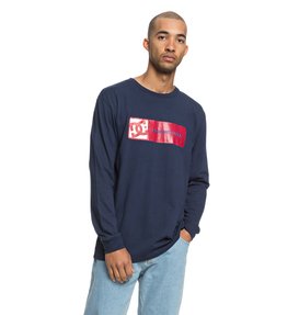 dcshoes, Swaze - T-shirt à manches longues pour Homme, BLACK IRIS (btl0) Swaze - Long Sleeve T-Shirt for Men EDYZT03856