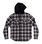 Runnels - Long Sleeve Hooded Flannel Shirt  EDBWT03046