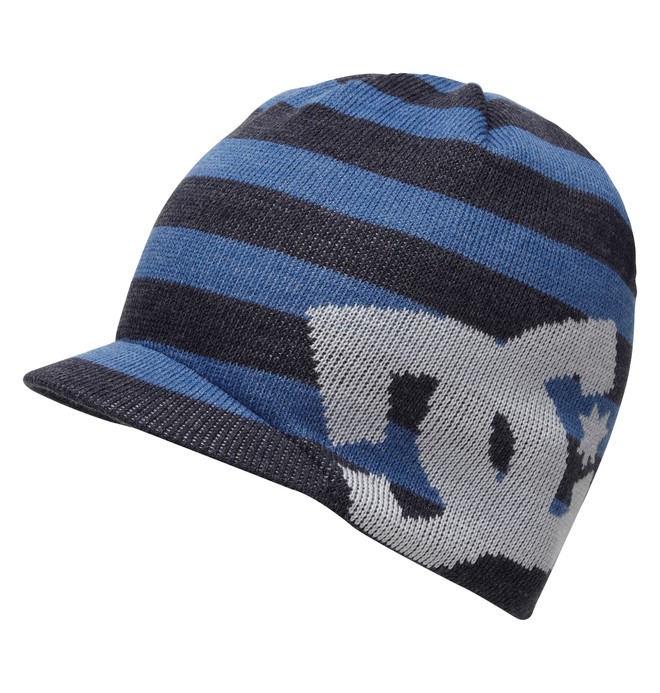 dcshoes, Big Star Visor Beanie, MARINE STRIPE (bqv3) 0 Big Star Visor Beanie 103725 DC Shoes