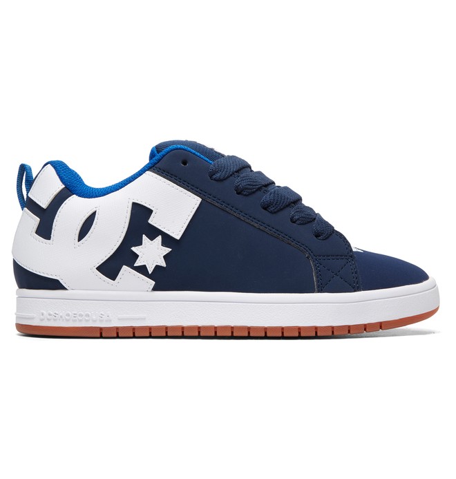 dcshoes, Court Graffik - Baskets pour Homme, NAVY/ROYAL (nr6) 0 Court Graffik - Baskets pour Homme Bleu 300529 DC Shoes