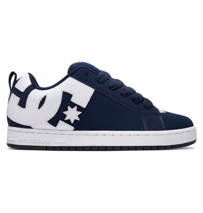 dcshoes, Court Graffik Shoes, NAVY WHITE (nvw) 0 Court Graffik Shoes Blue 300529 DC Shoes