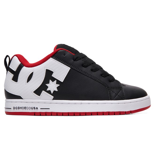 dcshoes, Court Graffik Shoes, RED/BLACK/WHITE (xrkw) 0 Court Graffik Shoes Red 300529 DC Shoes