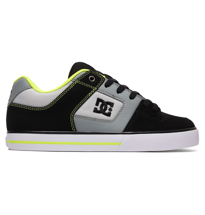 dcshoes, Pure Shoes, GREY/LIME GREEN (gl1) 0 Pure Shoes Grey 300660 DC Shoes