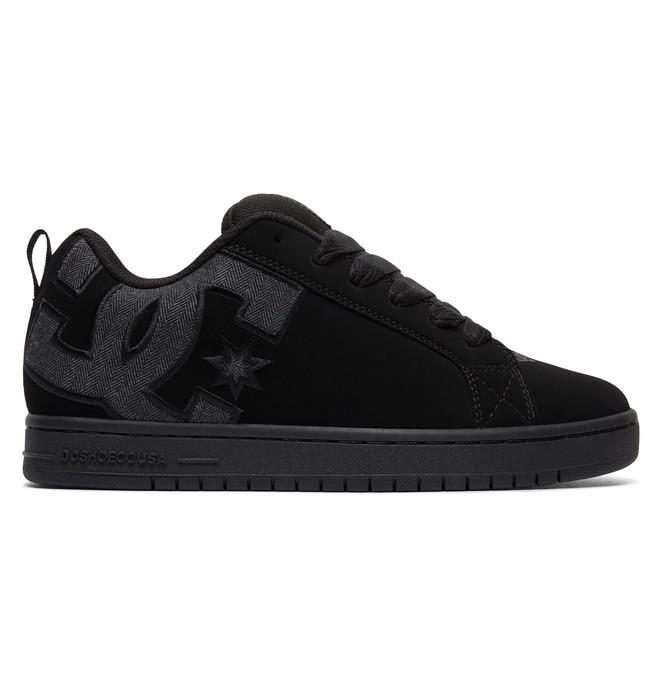 dcshoes, Court Graffik SE Shoes, BLACK/HEATHER GREY (bhe) 0 Court Graffik SE Shoes Black 300927 DC Shoes