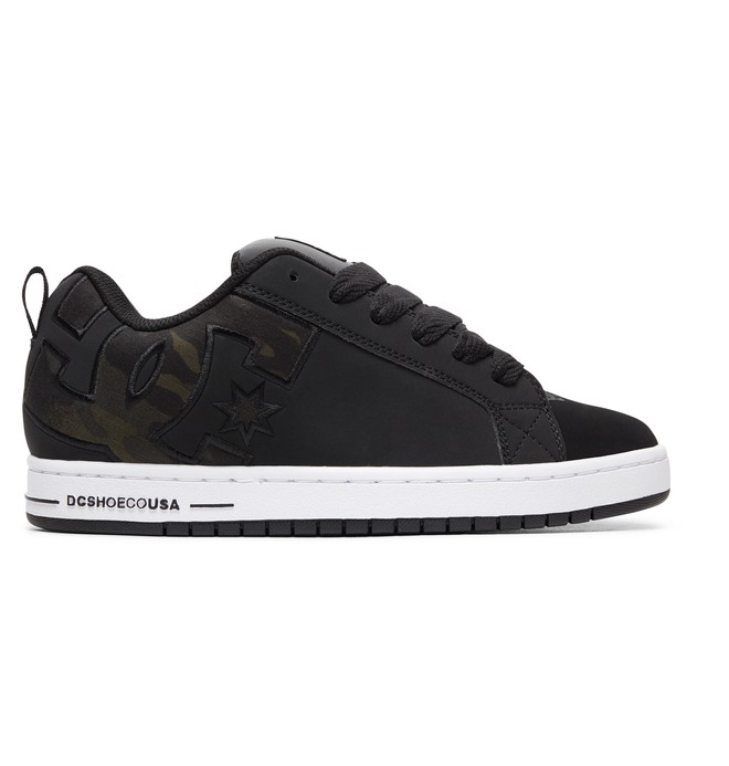 dcshoes, Court Graffik SE - Zapatos, BLACK CAMO (blo) 0 Court Graffik SE - Zapatos Negro 300927 DC Shoes